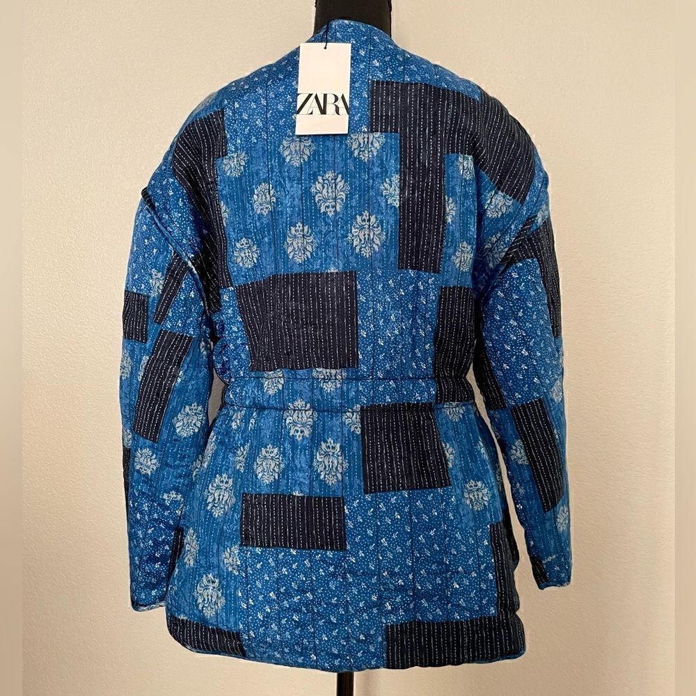 NWT Zara Vented Padded Jacket - Picture 7 of 10